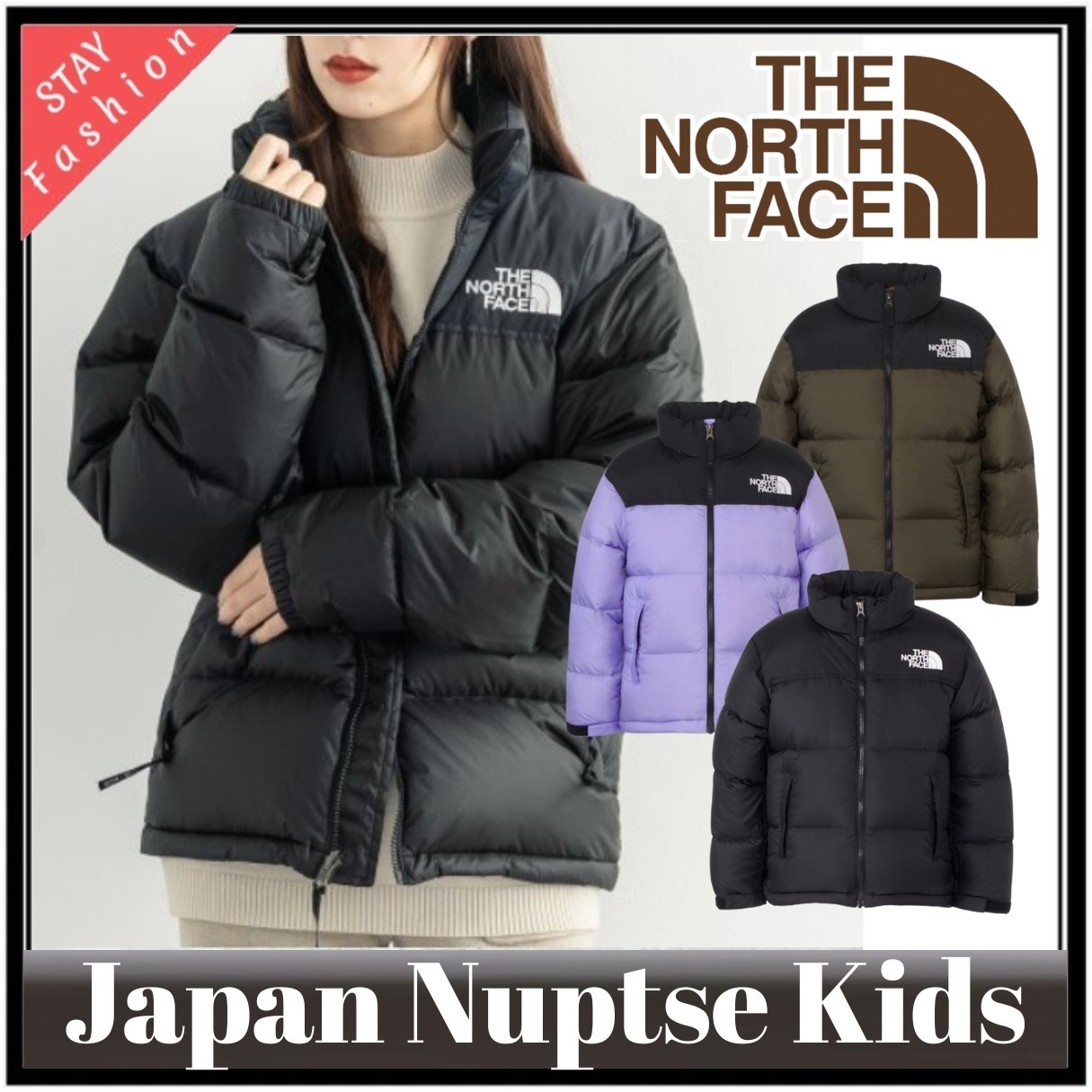 ☆日本規格☆おしゃれ 大人もOK! THE NORTH FACE ヌプシキッズ (THE
