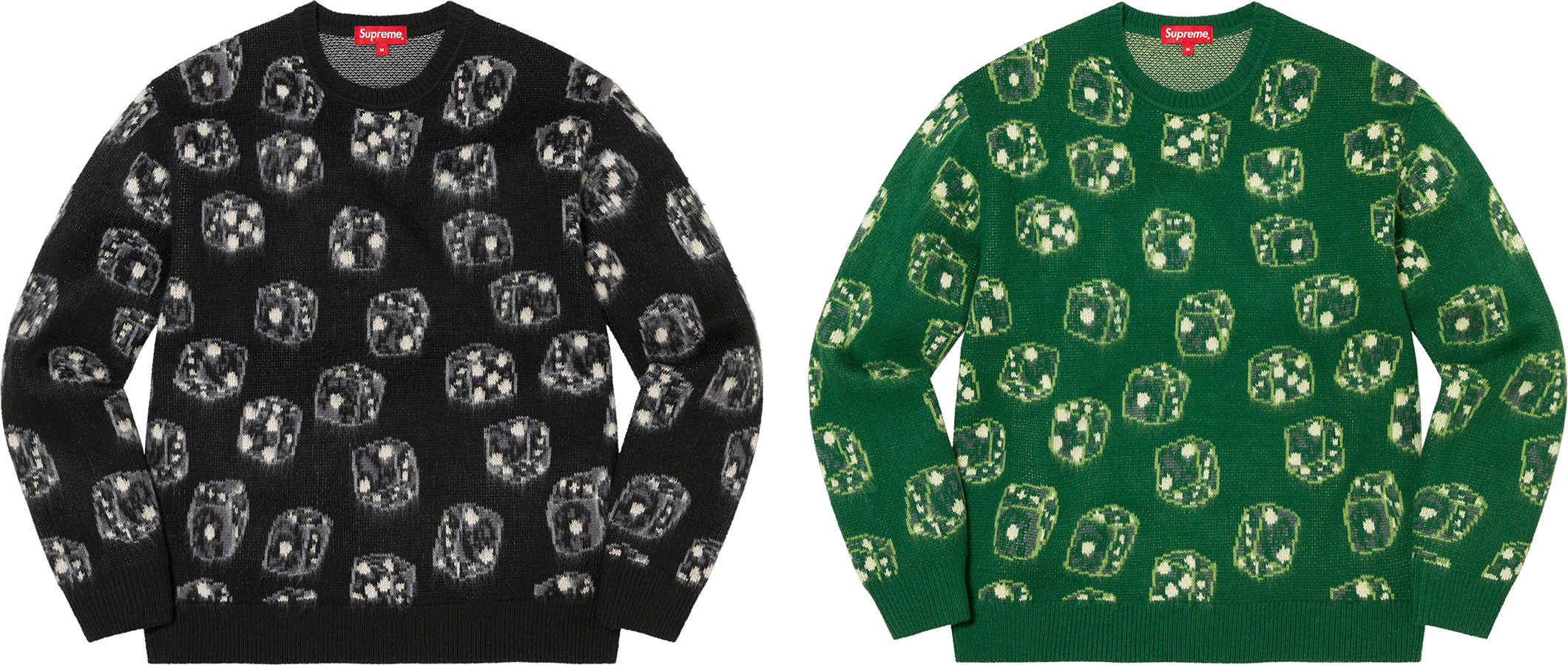 FW22 Supreme Dice Sweater - シュプリーム ダイス セーター (Supreme