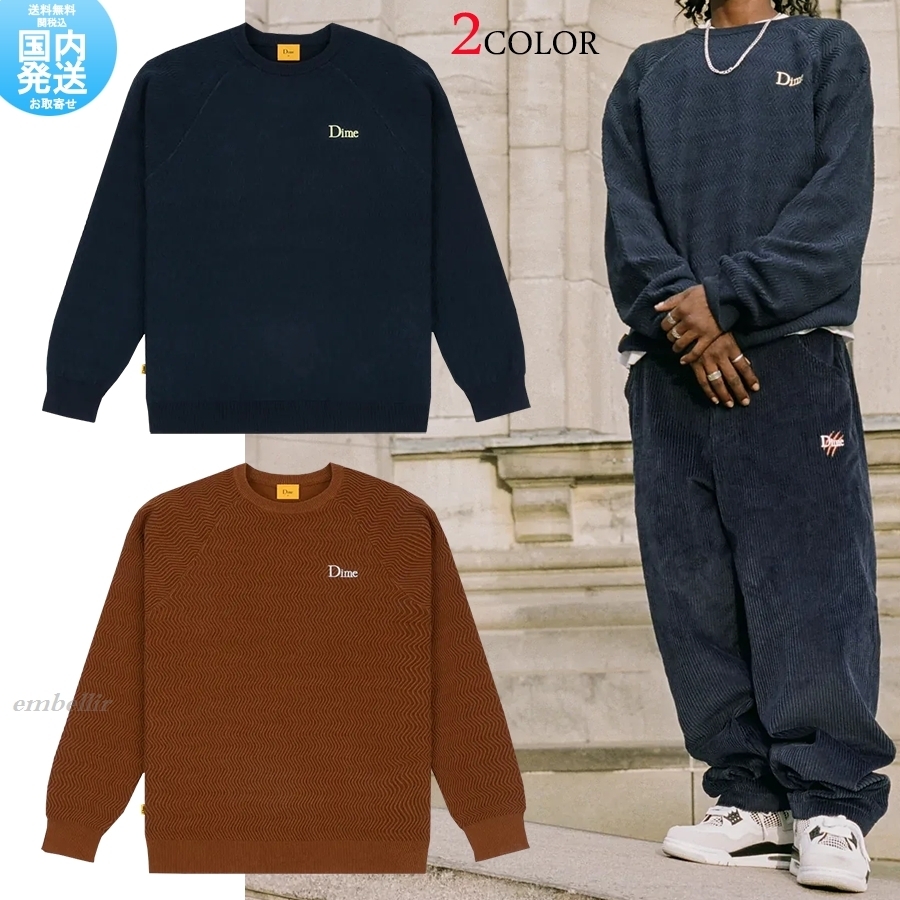 国内発送 関税込 DIME WAVE CABLE KNIT ケーブルニット セーター (Dime