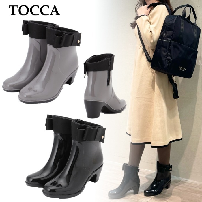 TOCCA** NUANCE RIBBON レインブーツ レインシューズ (TOCCA/レイン