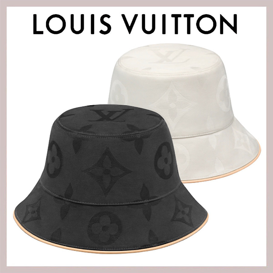 日常使いに》 LOUIS VUITTON デイリーグラム バケットハット (Louis