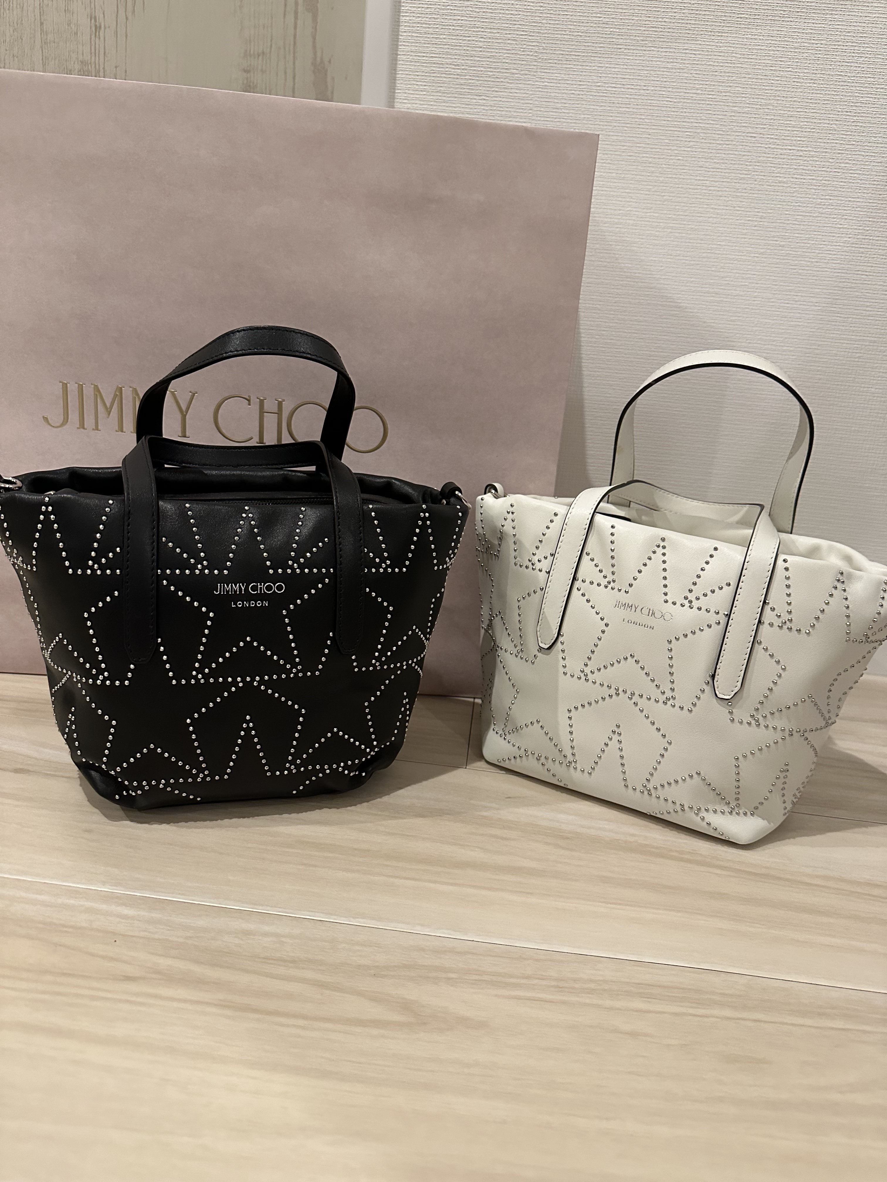 JIMMY CHOO【人気シリーズ*セール入荷】MINISARAバッグ (Jimmy Choo