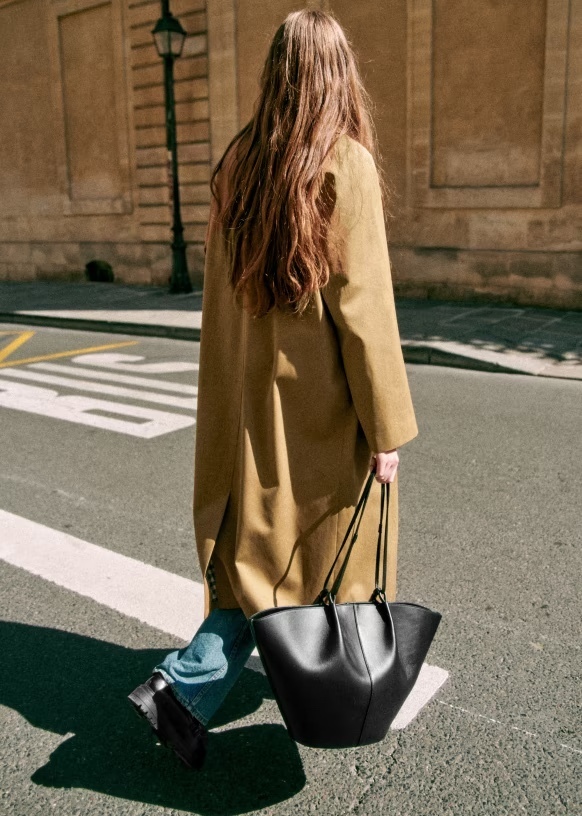 フランス発☆セザンヌ☆素敵な レザー ショルダー トート バック