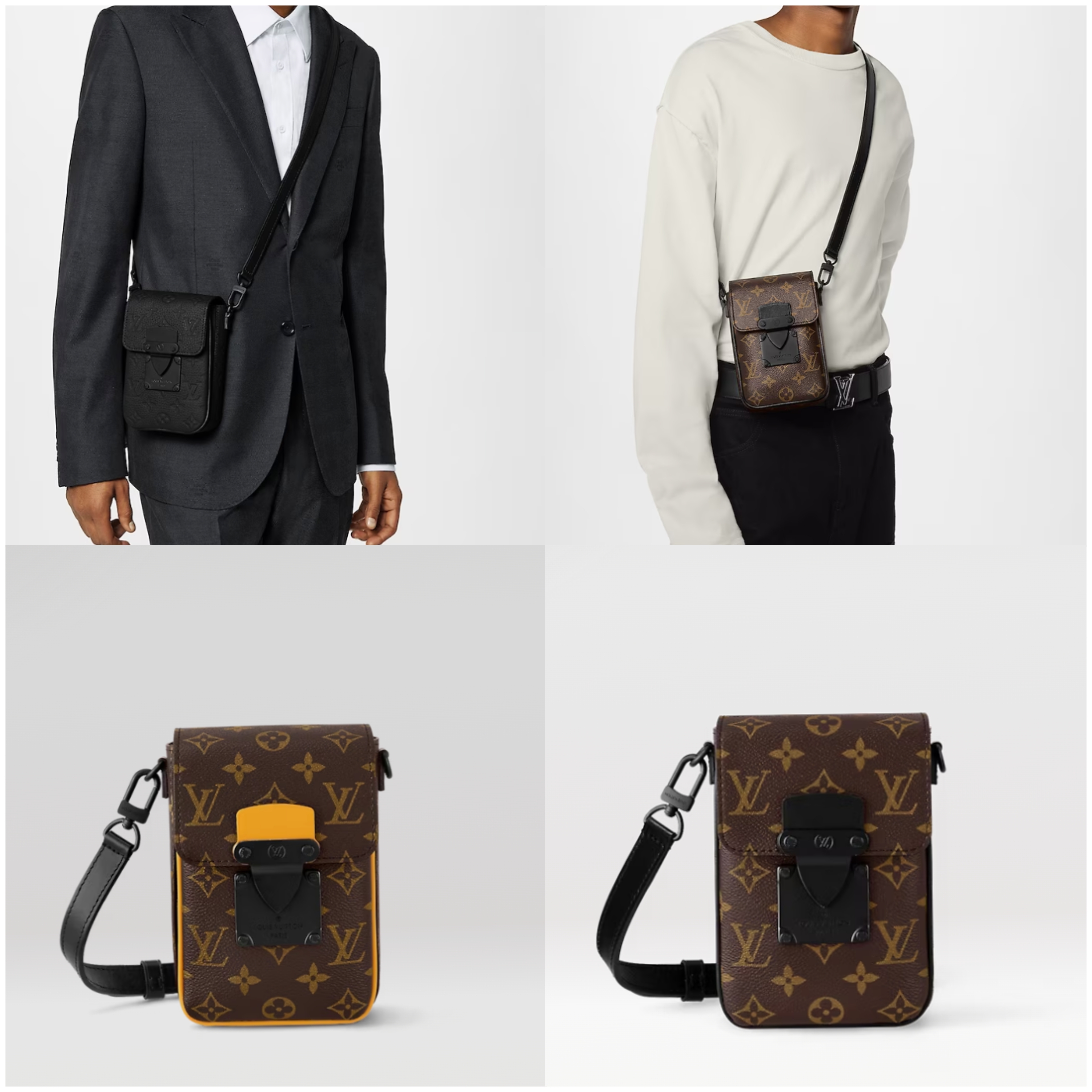 ルイヴィトン Sロック ヴェルティカル・ウェアラブル ウォレット