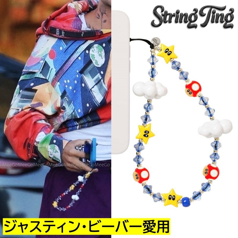 ストリングティング string ting マリオ スター キノコ 関税＆送料込