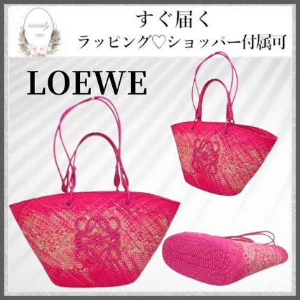 カゴバッグ ピンク系 LOEWE(ロエベ) - ブランド通販のBUYMA