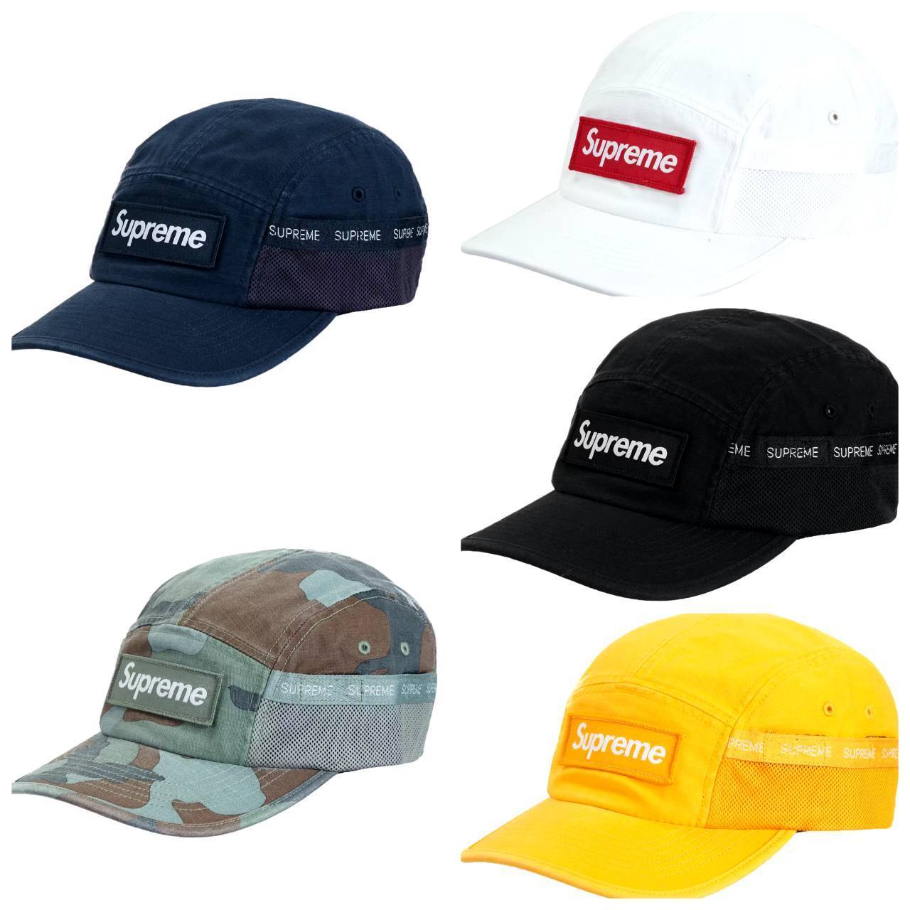 SUPREME☆メッシュポケットキャップ☆Mesh Pocket Camp Cap (Supreme