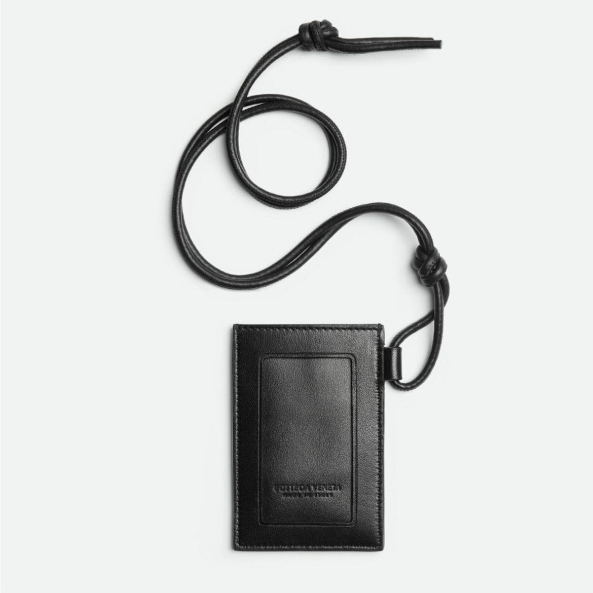 4色】BOTTEGA VENETA◇カセット レザー IDケース ストラップ付