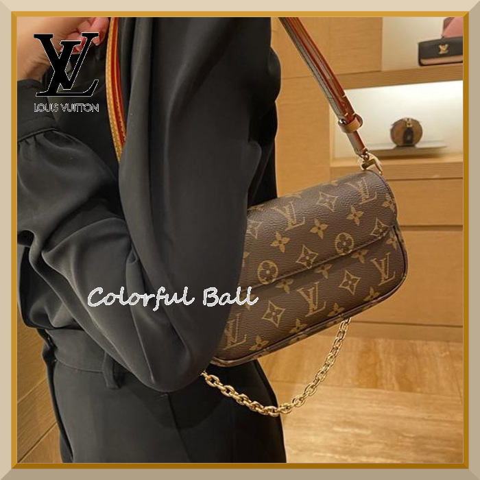 安心国内】Louis Vuitton ウォレット チェーン・アイビー (Louis