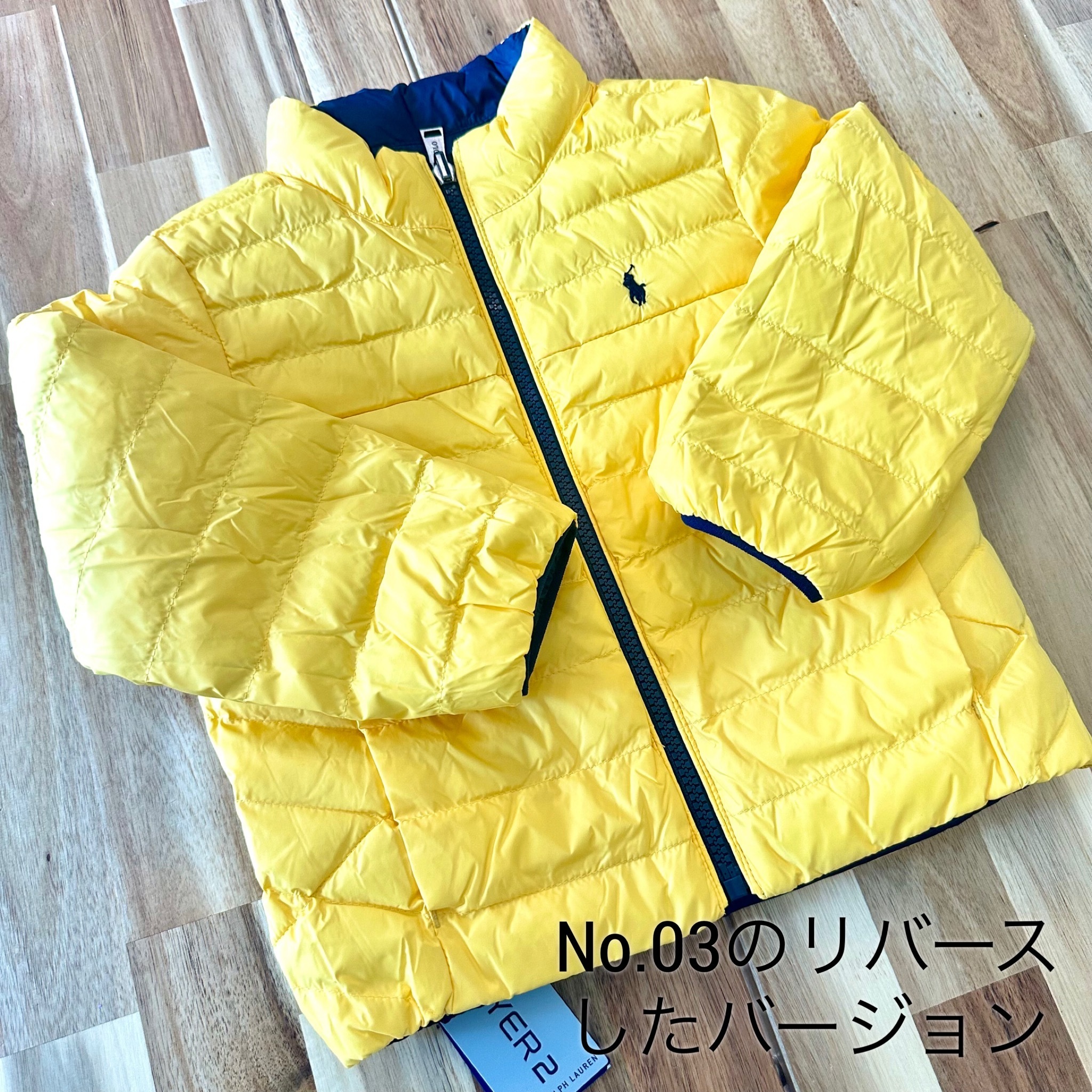 国内在庫】ラルフローレン リバーシブル ジャケット 即発送 (POLO