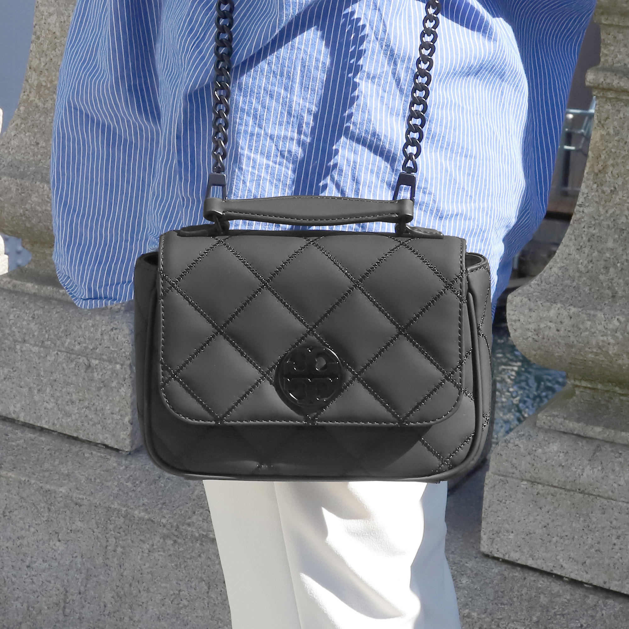 国内即発】トリーバーチ ショルダーバッグ 87872 001 (Tory Burch