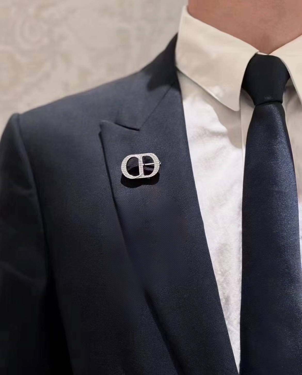 スタイリッシュに輝く♪】DIOR☆CD ICON ブローチ (Dior/アクセサリー