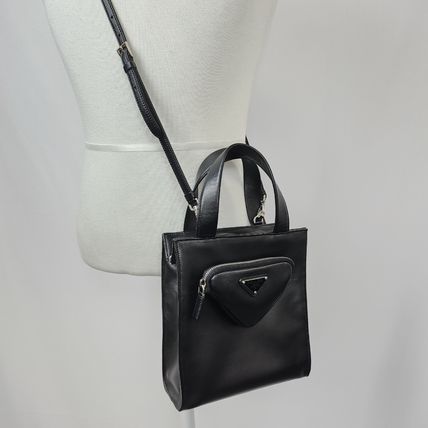 ☆関税込☆PRADA☆ナッパレザー ショルダー＆トートバッグ☆ (PRADA