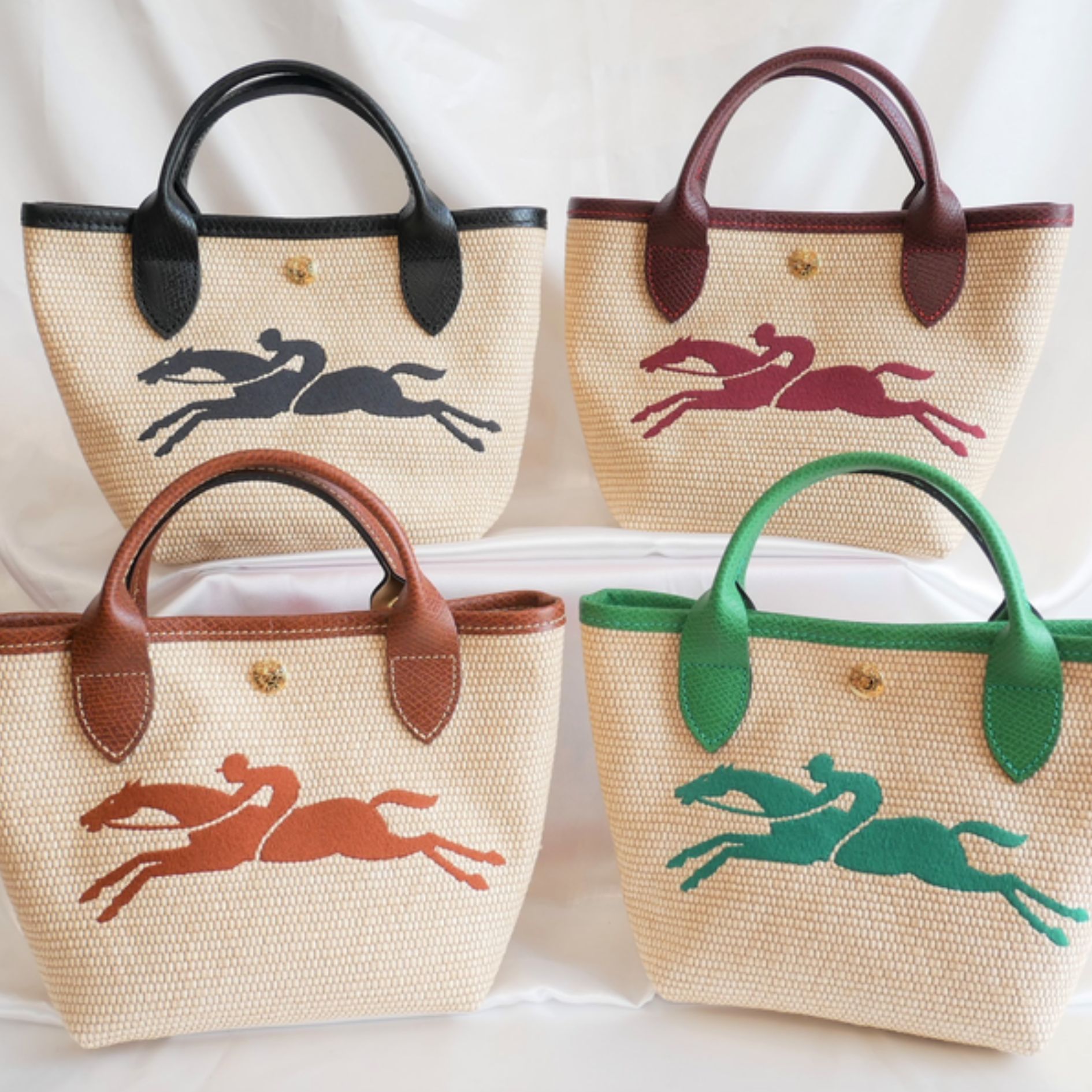 Longchamp(ロンシャン)】人気の「ル プリアージュ」が、かごバッグ