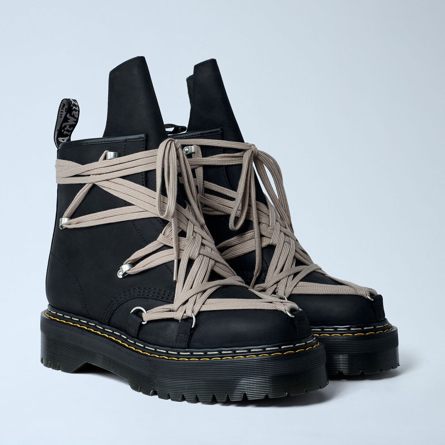 待望の新作が登場！リックオウエンス×ドクターマーチン コラボブーツ