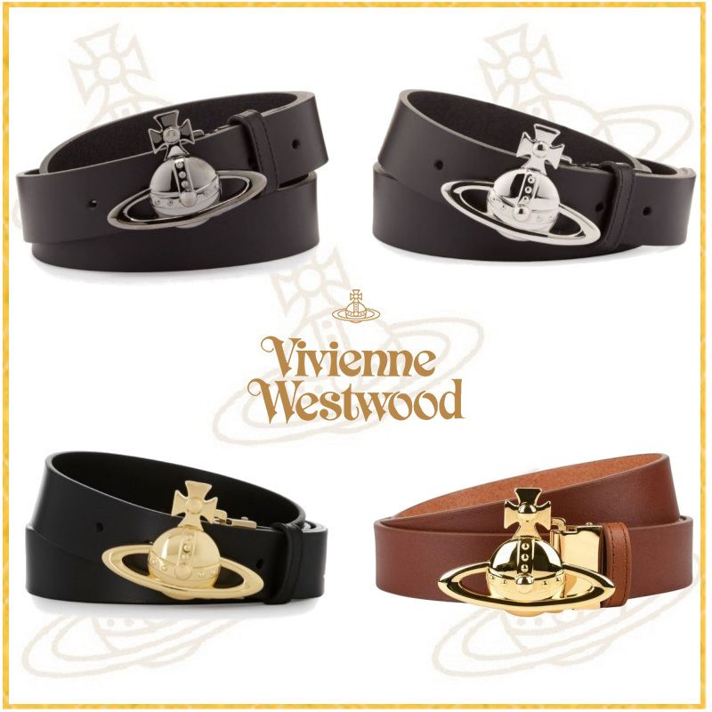 新作☆Vivienne Westwood☆オーブBUCKLEベルト☆4色より (Vivienne