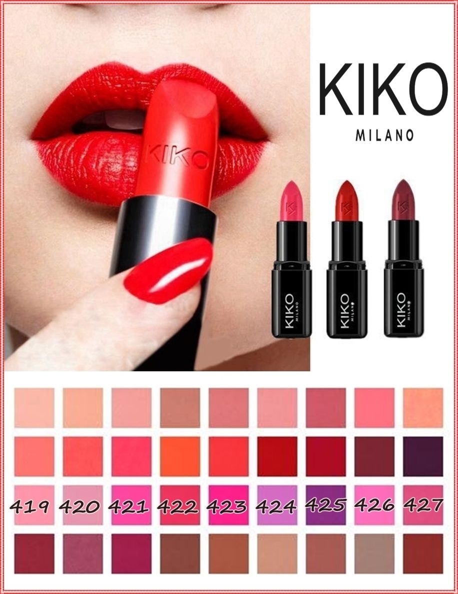 KIKO MILANO】全36色＊SMART FUSION LIPSTICK/419-427番 (KIKO MILANO