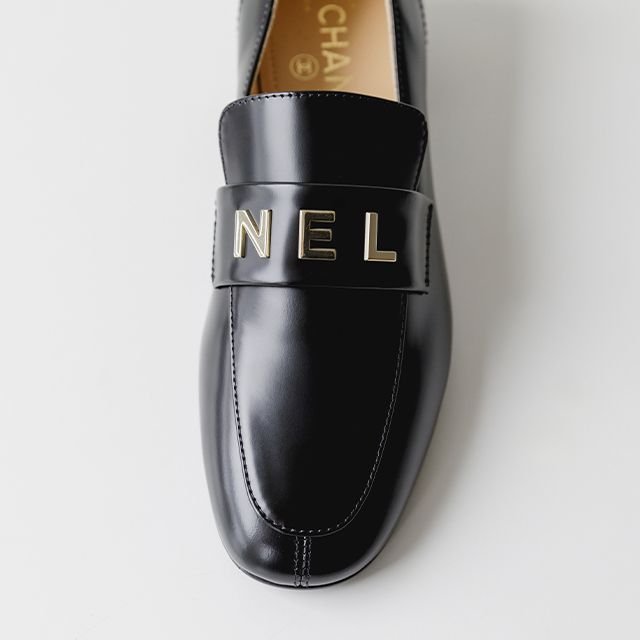 CHANEL】シャネル ロゴ モカシン ローファー (CHANEL/ローファー