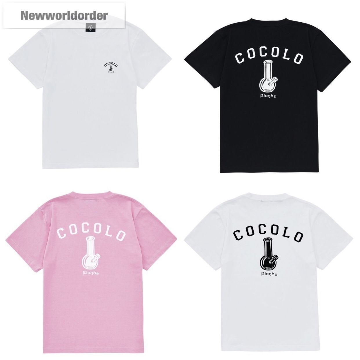 CHEHON着用 COCOLOBLANDココロブランド バックプリントTシャツ (T
