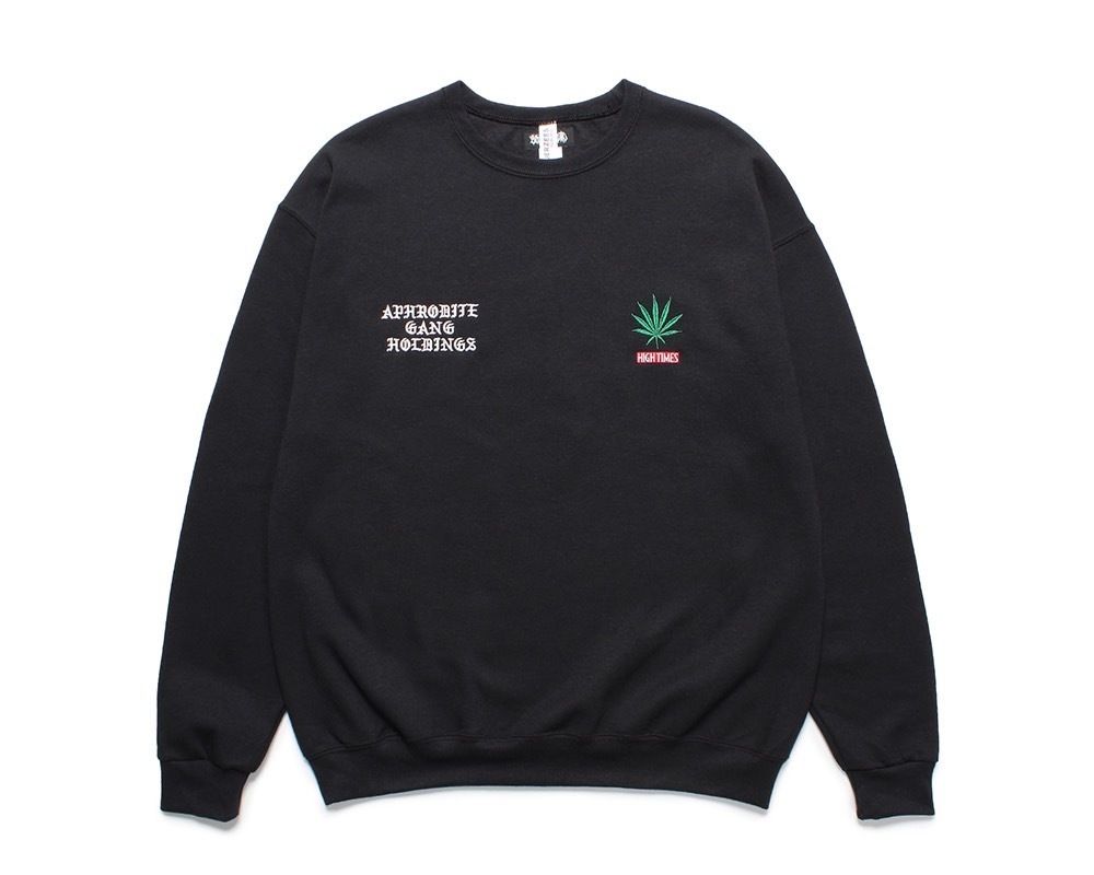 舐達麻着用】ワコマリア×舐達麻×ハイタイムズ刺繍スウェット (WACKO