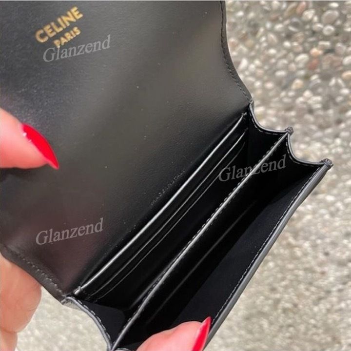 ☆大人気☆【CELINE】トリオンフ ビジネスカードホルダー (CELINE