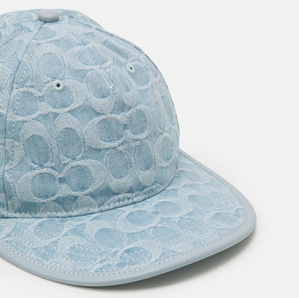 COACH☆CI494】シグネチャーデニムベースボールハットキャップ (Coach