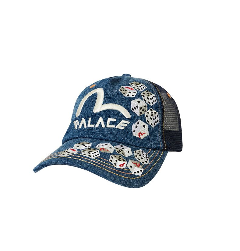 Palace x Evisu】 DICE MESH CAP DENIM パラスエビスキャップ (Palace