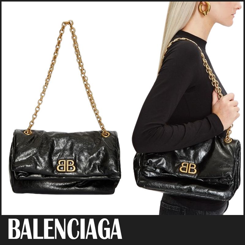 ☆送料関税込☆BALENCIAGA MONACO チェーン ショルダーバッグ