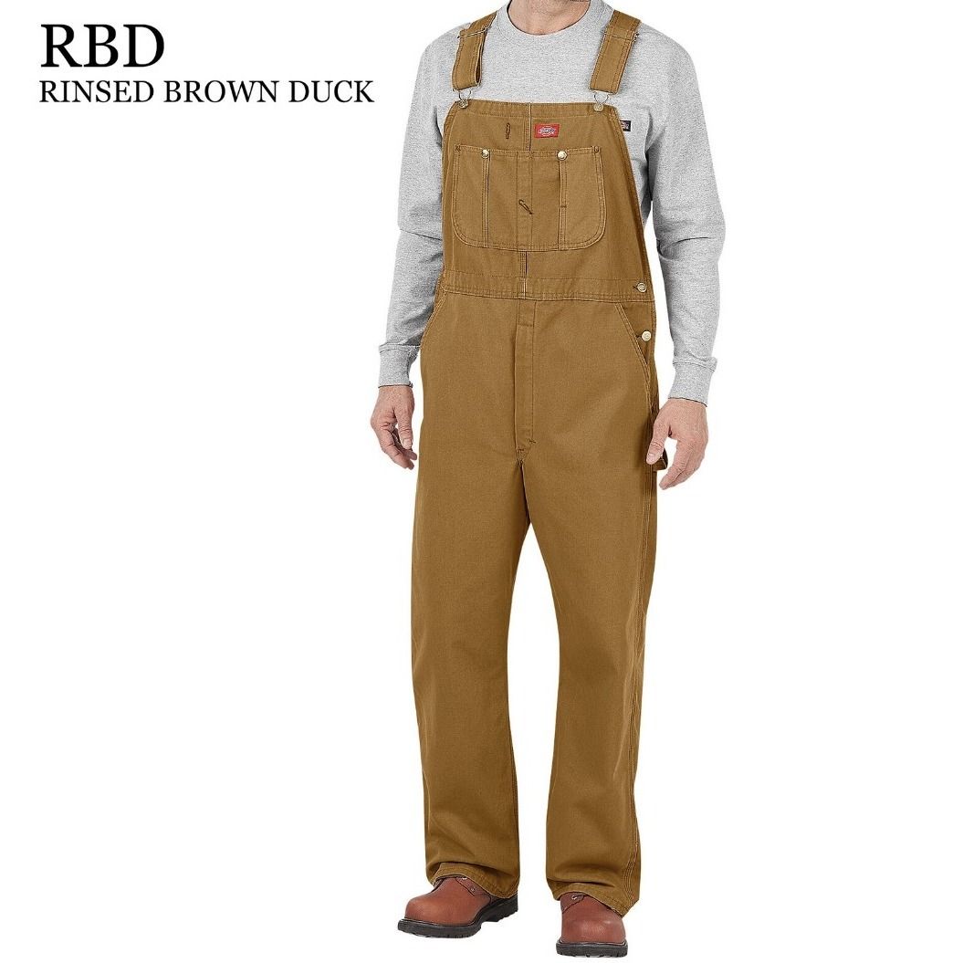 DICKIES ディッキーズ ビブオーバーオール ダック DB100 RBD (Dickies