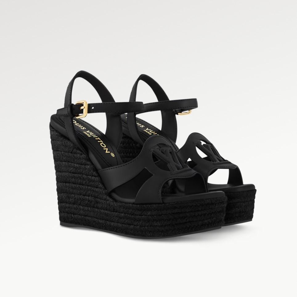 スタイルUP♪】ルイヴィトン サンダル 厚底 ウェッジソール (Louis