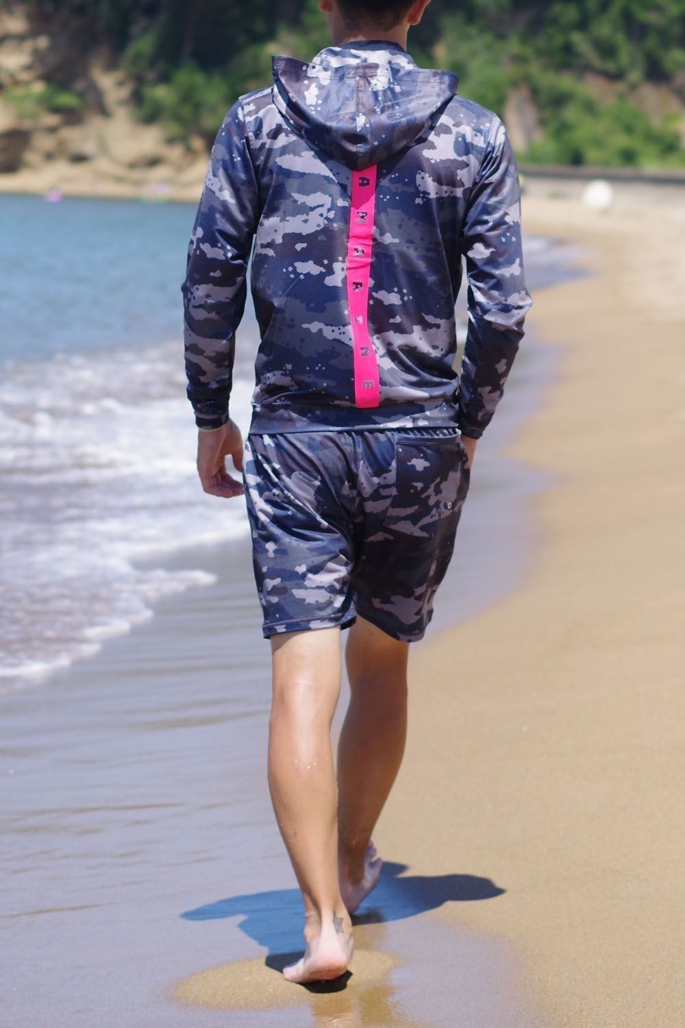 セットアップ【muta MARINE】ラッシュパーカー＆ショートパンツ (muta