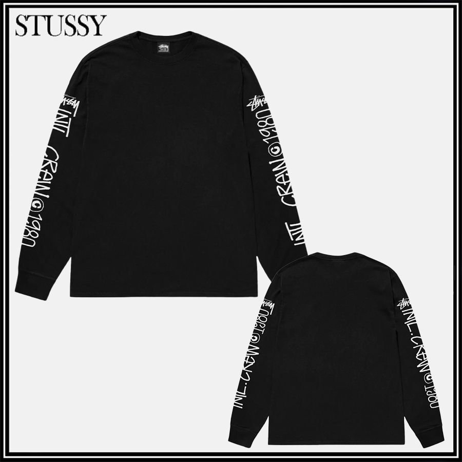 ☆STUSSY☆INTERNATIONAL PIGMENT DYED ロンT☆追跡可 (STUSSY/Tシャツ