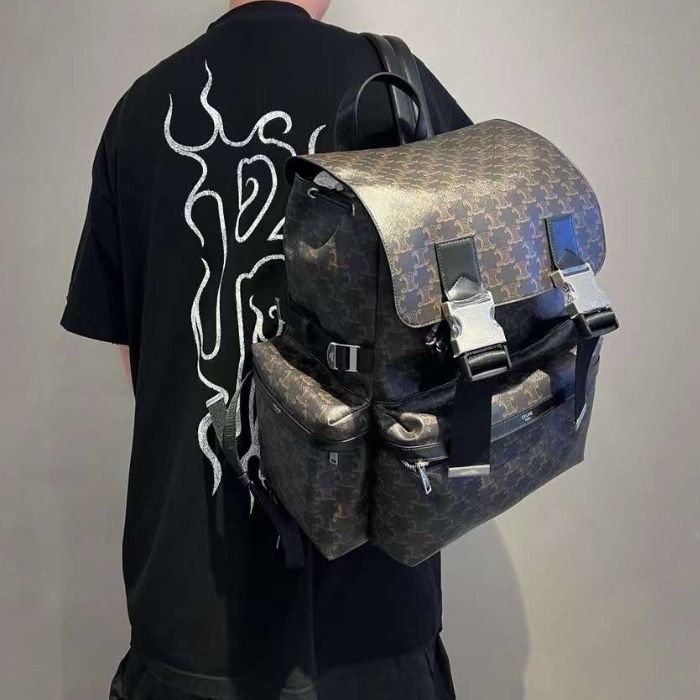 ☆Celine☆バックパック / トリオンフキャンバス＆カーフスキン