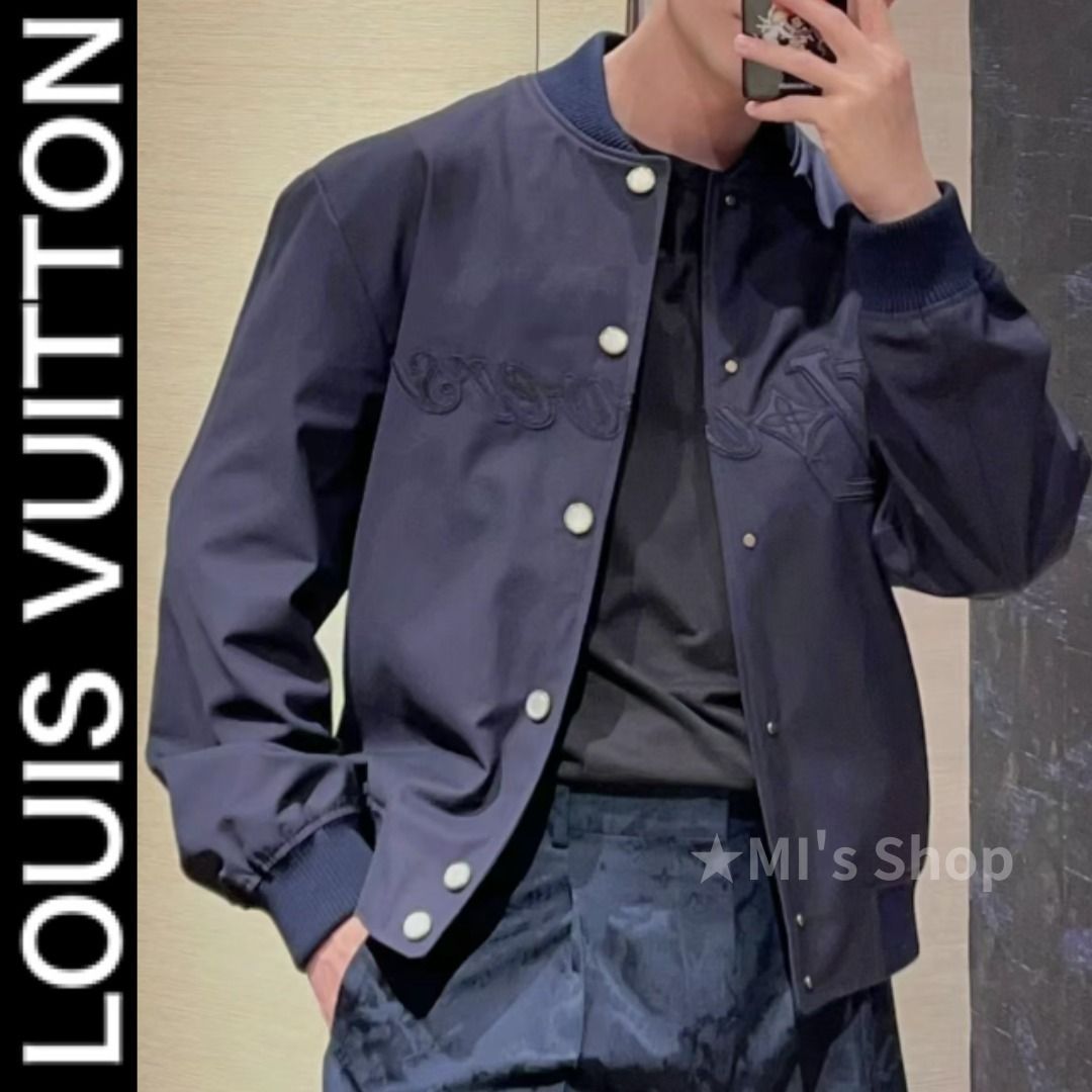 24FWプレ/すぐ届く/お洒落】LouisVuitton ボンバージャケット (Louis