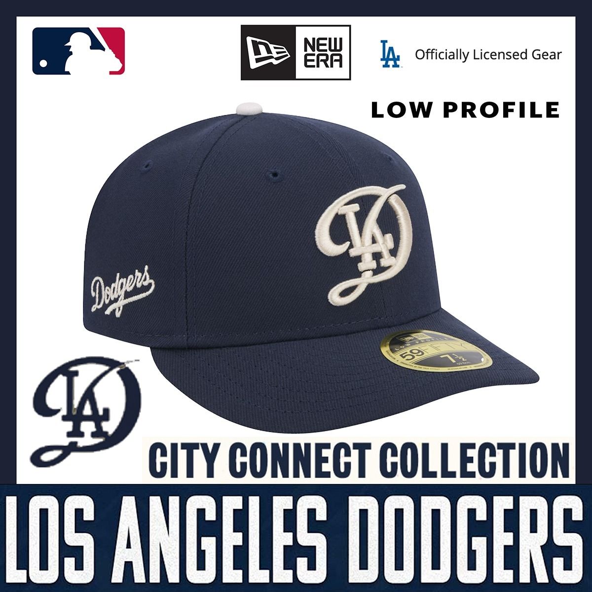 ☆ニューエラ☆2024 ドジャース公式 シティコネクト LP 59FIFTY (New