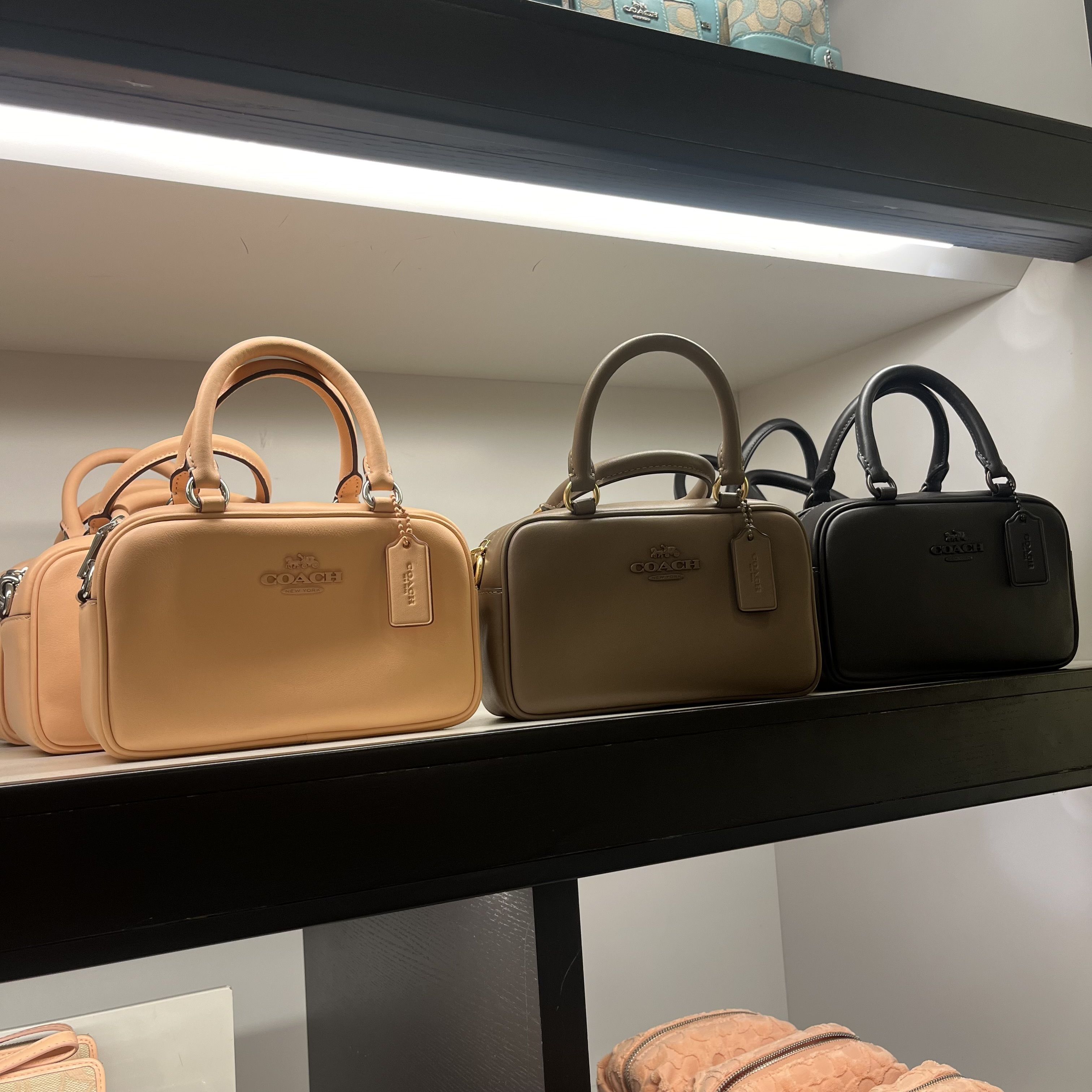 ぽってり可愛いサイズ【Coach】サッチェル クロスボディバッグ (Coach