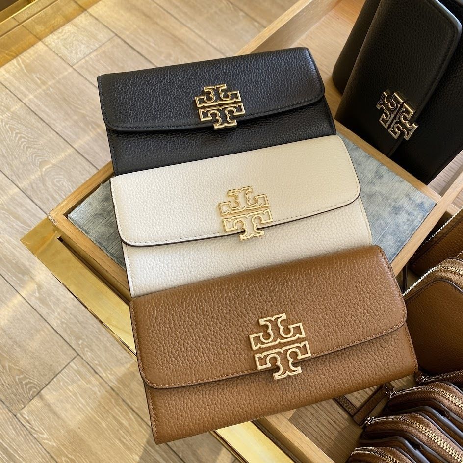 Tory Burch Britten Envelope Wallet 長財布 159227 (Tory Burch/長