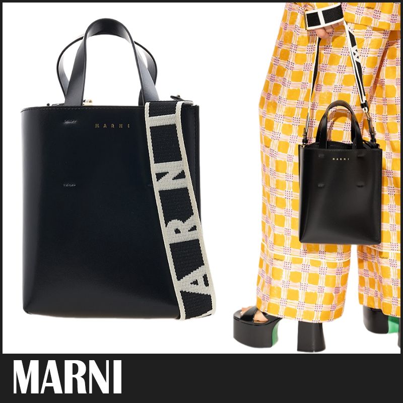 送料関税込☆MARNI マルニ MUSEO ミュセオ ミニ トートバッグ☆ (MARNI