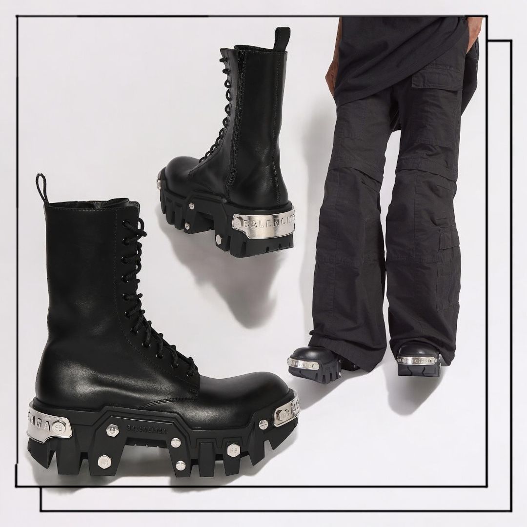 国内発】BALENCIAGA BULLDOZER レースアップブーツ (BALENCIAGA/ブーツ