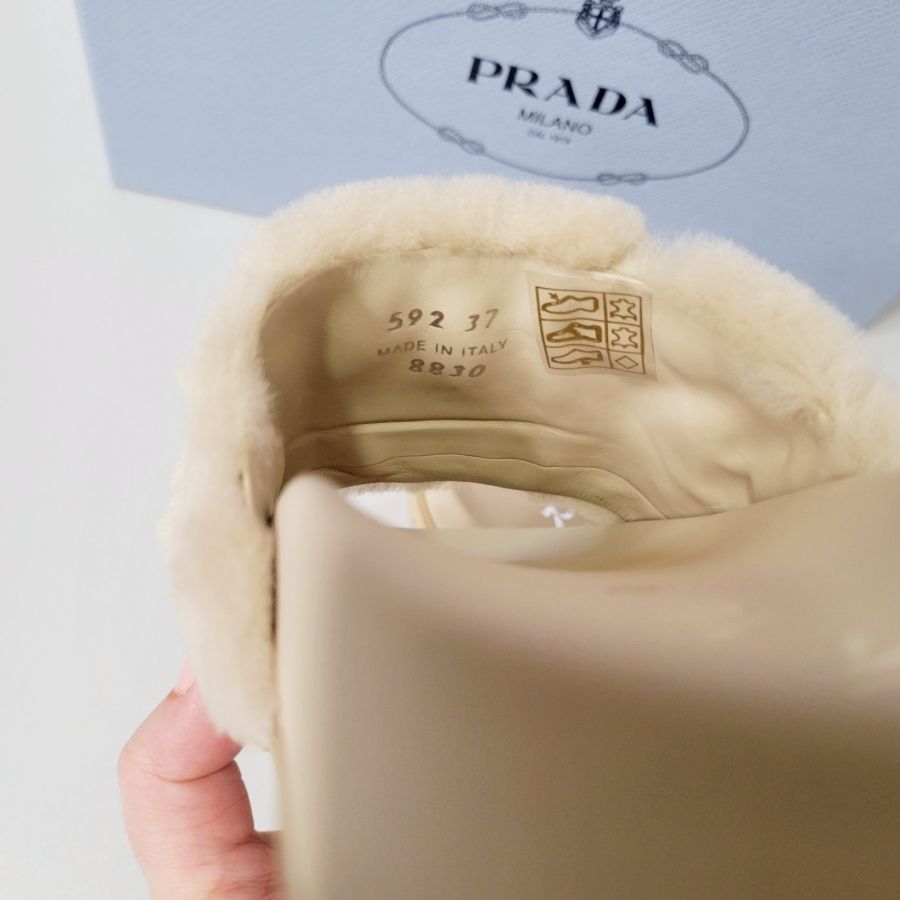 セール】プラダ 三角ログファーミュールサンダル 1XX592 (PRADA