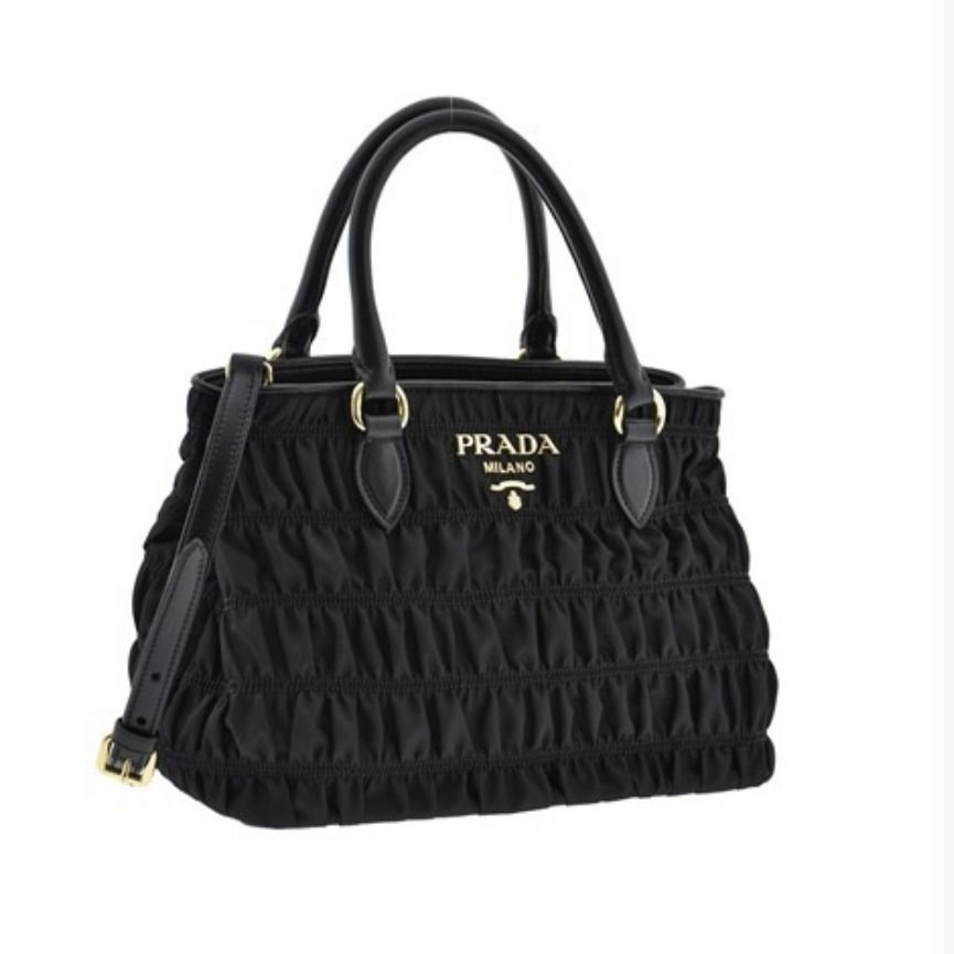 セール】PRADA プラダ 2WAY ギャザーナイロンバッグ 1BA173 (PRADA
