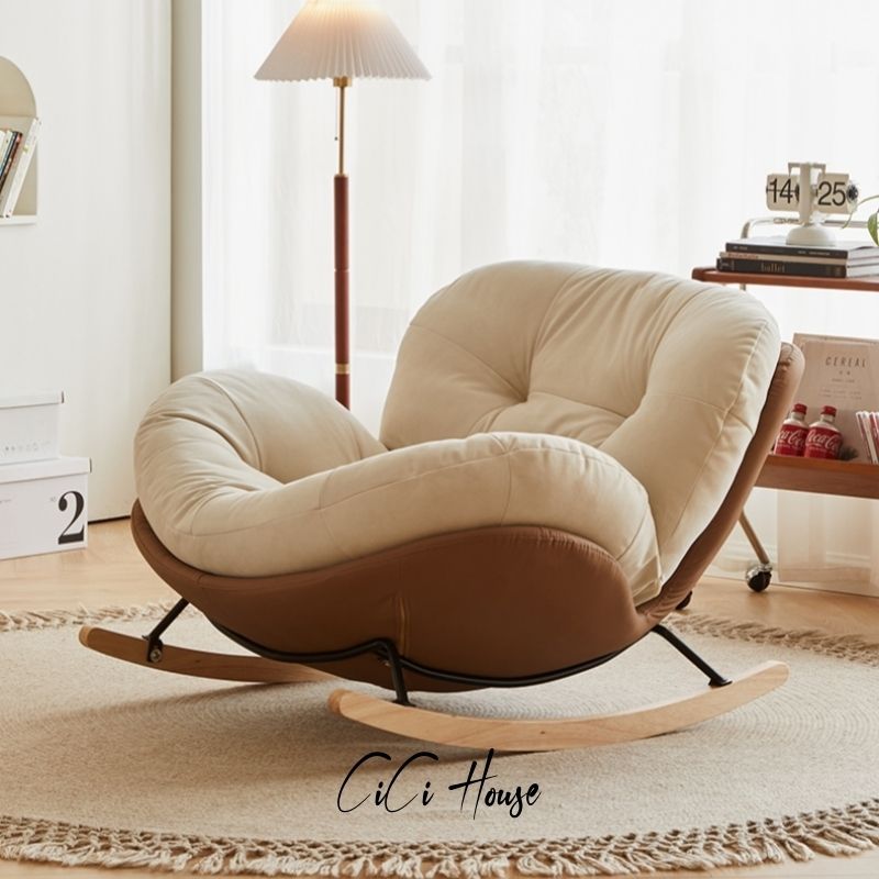 シンプルな一人掛けソファ、快適、リラックスフェザーフィル a68