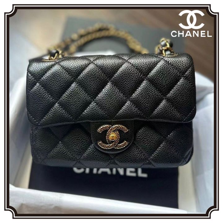 限定ロゴ】CHANEL ミニフラップバッグ (CHANEL/ショルダーバッグ