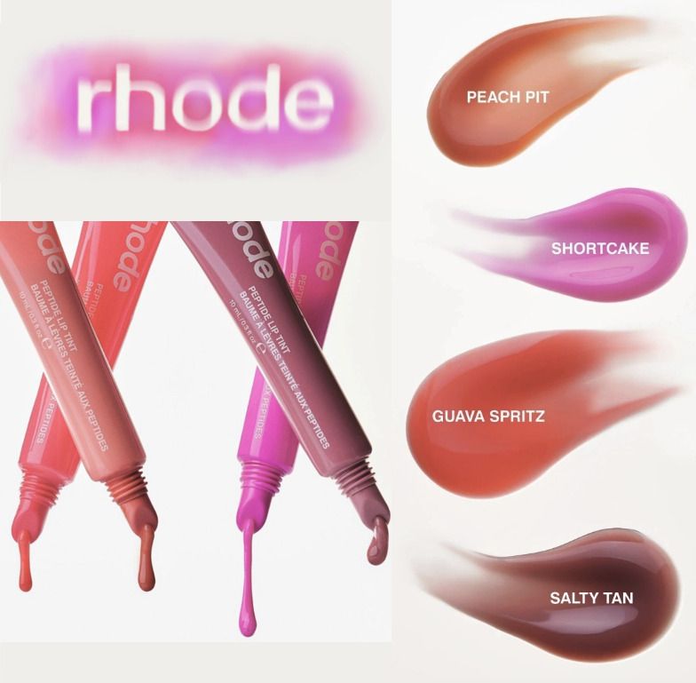 rhode ] 夏限定・4個セット/ペプチドリップティント（色付） (rhode