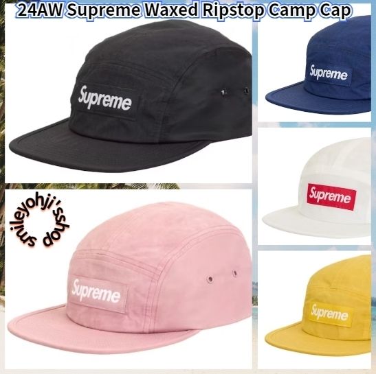 ☆24AW WEEK3☆Supreme Waxed Ripstop Camp Cap (Supreme/キャップ