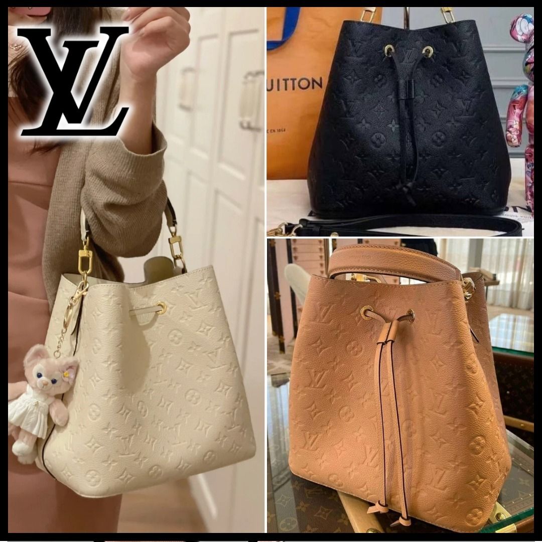 上質レザーで上品に♪】ルイヴィトン ネオノエMM バッグ (Louis