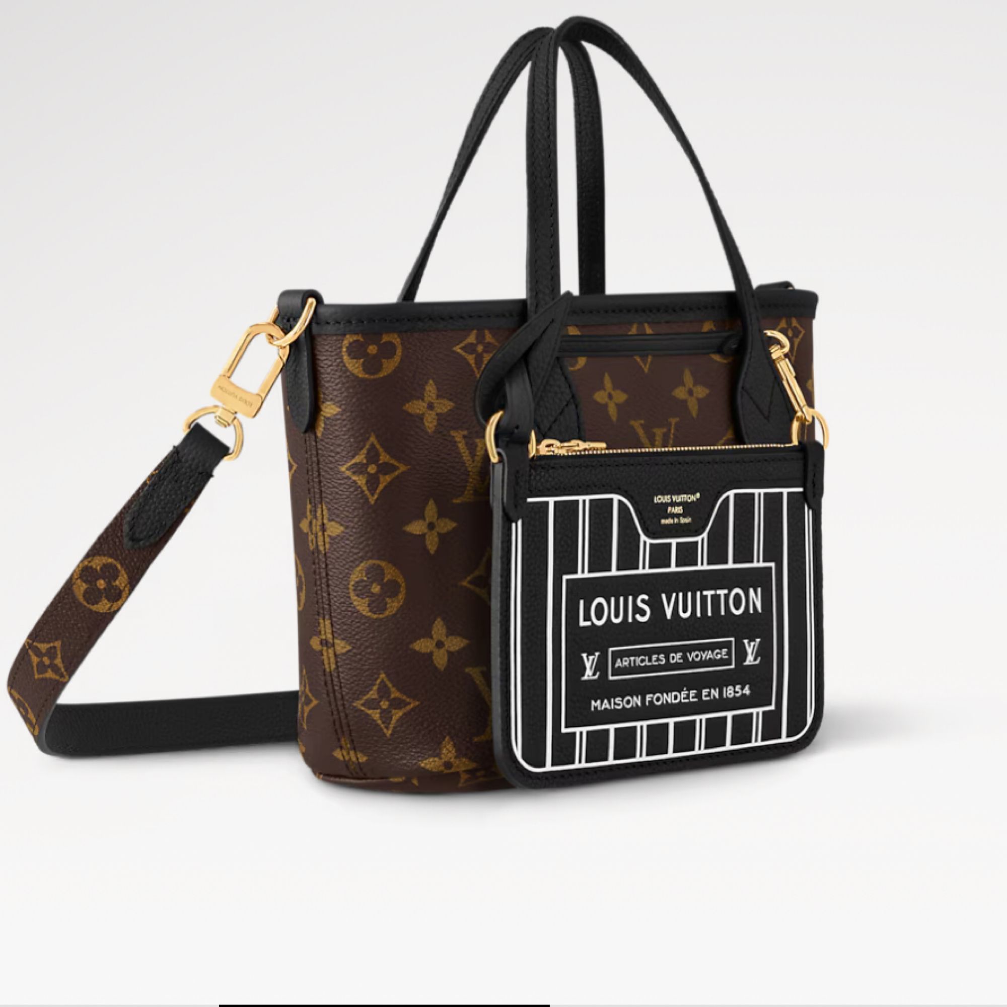 リバーシブル◎【ルイヴィトン】ネヴァーフル (Louis Vuitton/トート