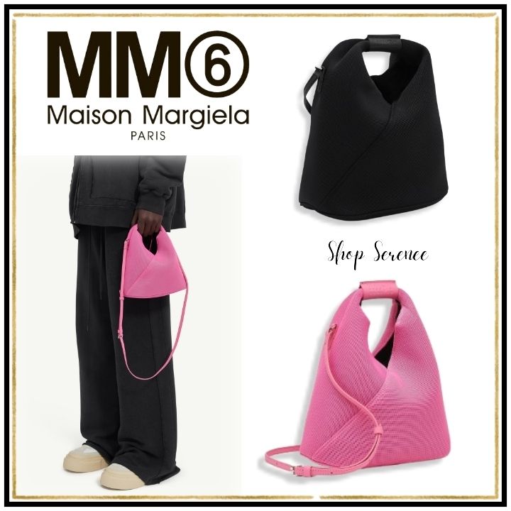 ☆関税込☆【MM6】「ジャパニーズ」メッシュクロスボディバッグ (MM6