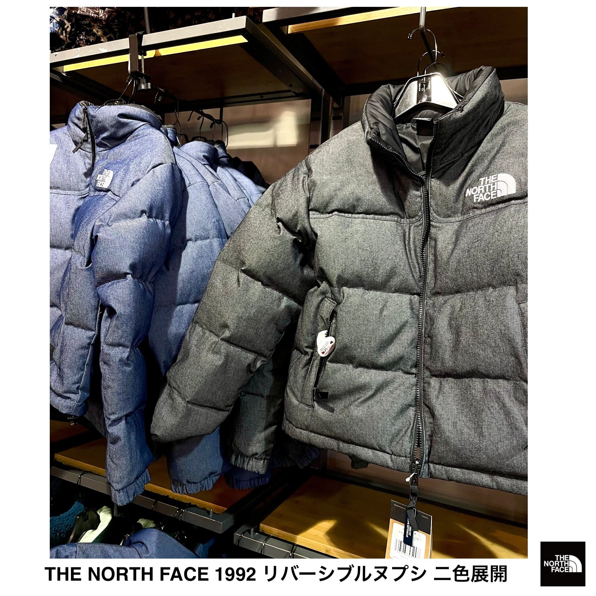 The North Face] 1992 レディース リバーシブルヌプシ 2色展開 (THE