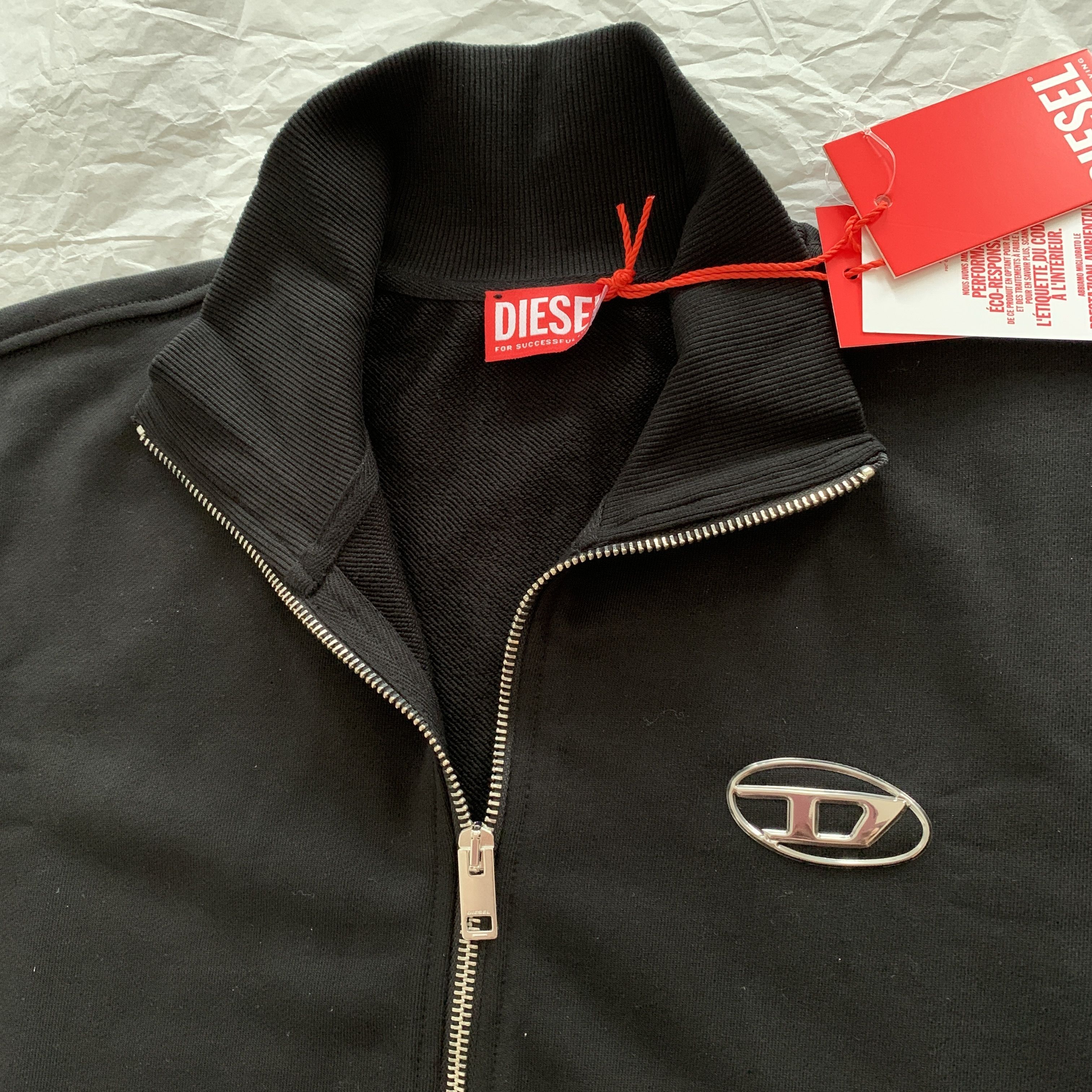 特価！関税送料込】DIESEL S-Ginni Zip-Up トラックジャケット (DIESEL